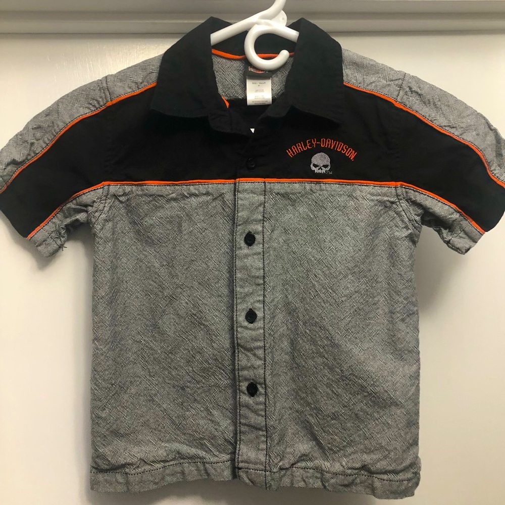 Boys Harley Davidson Shirt